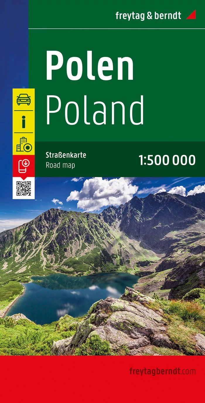 Polonia harta, 1:500 000 (AK1203) - Freytag