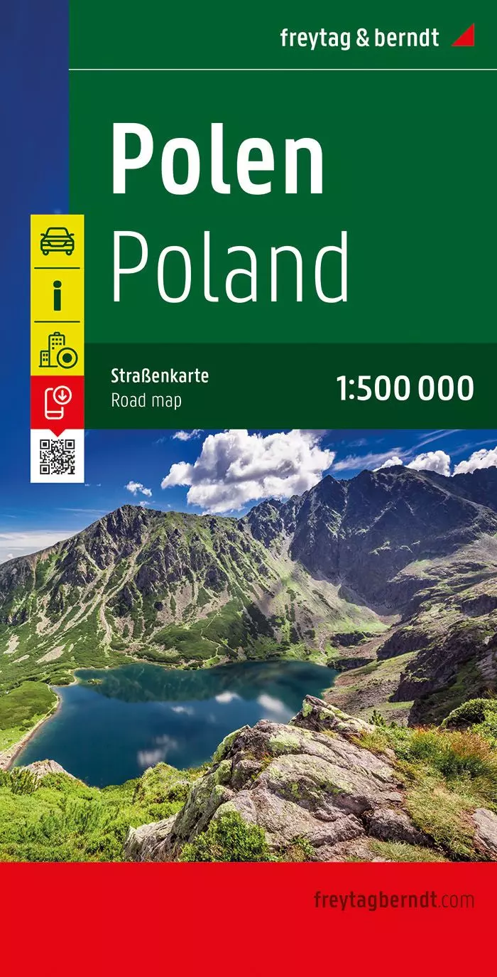 Polonia harta, 1:500 000 (AK1203) - Freytag