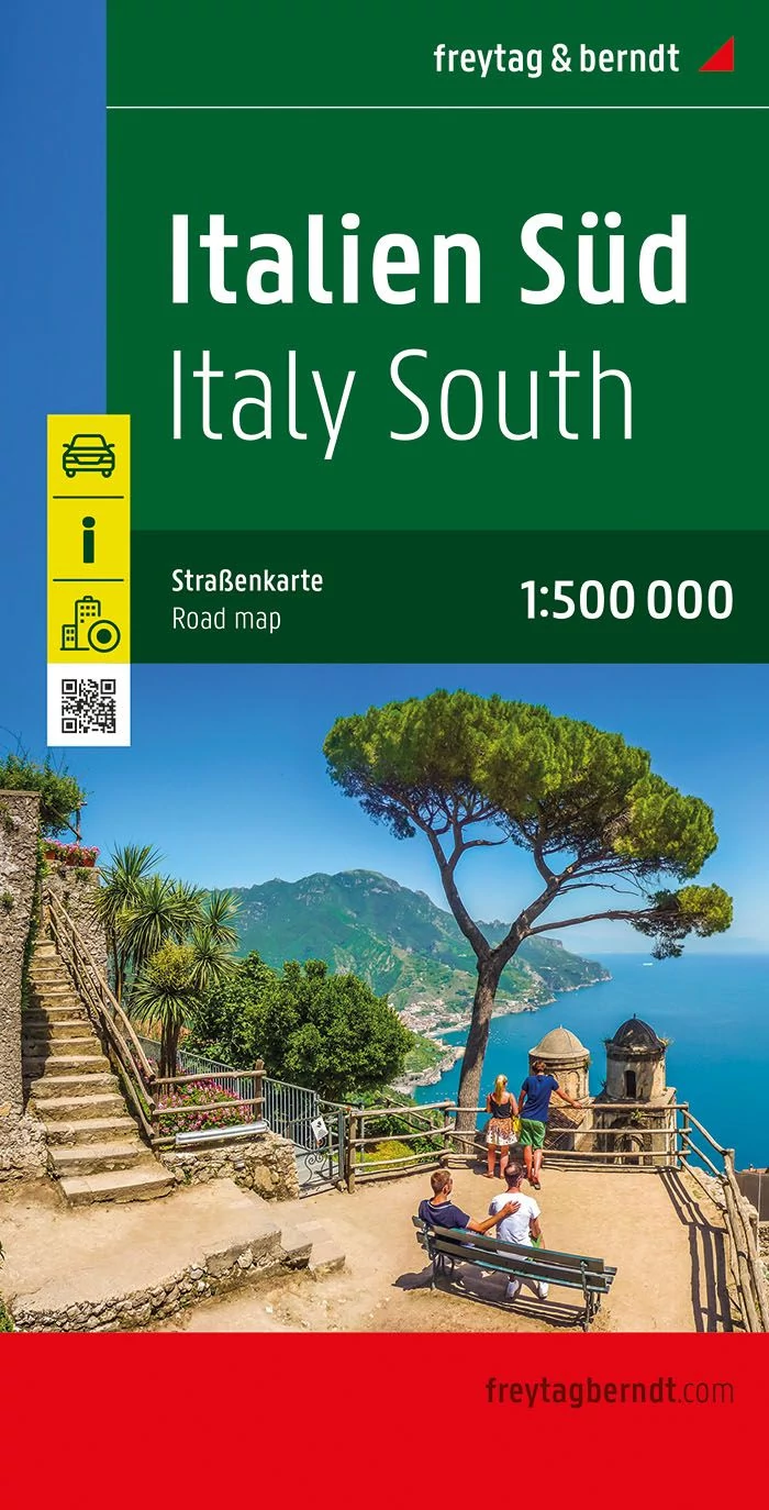 Italia Sud harta (Freytag)