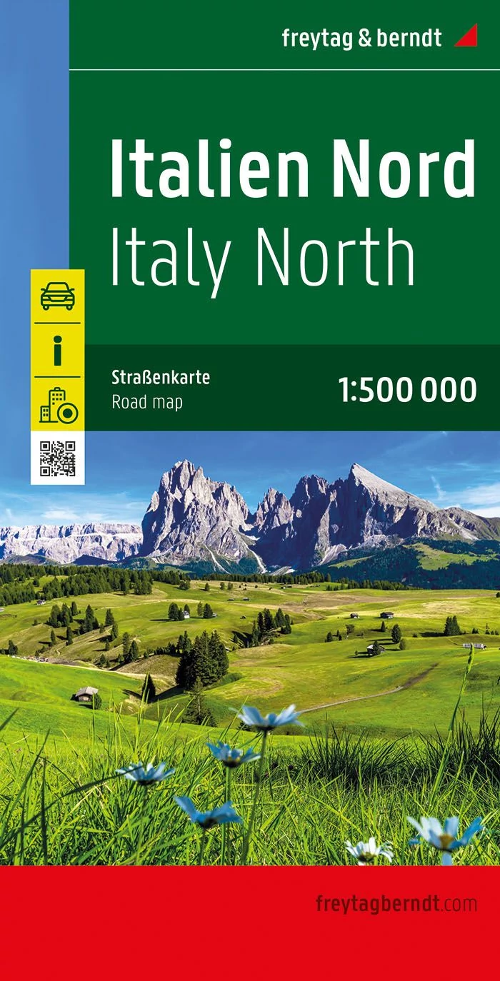 Italia Nord harta (Freytag)