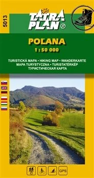 TP5013 Polana - Vepor, 1:50 000 harta turistică