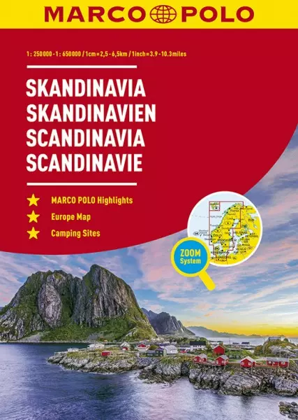 Scandinavia si Europa atlas- Marco Polo