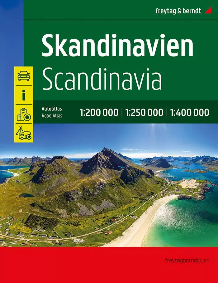 Scandinavia atlas- Freytag
