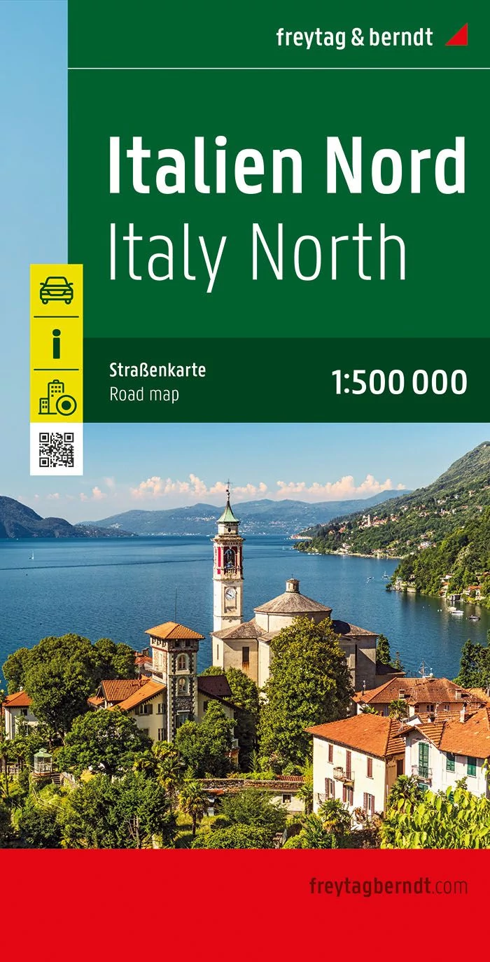 Italia Nord harta - Freytag