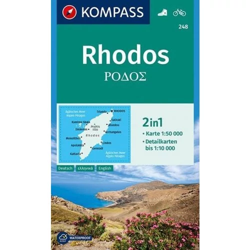 K 248 Rodos (Rhodos) harta 2in1