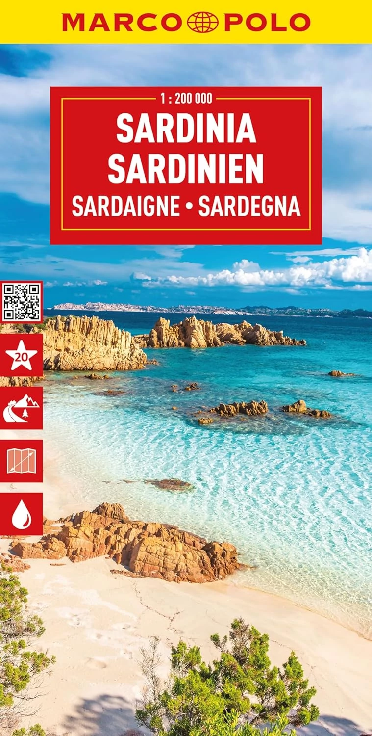 Italia harta regiunii: Sardinia Marco Polo