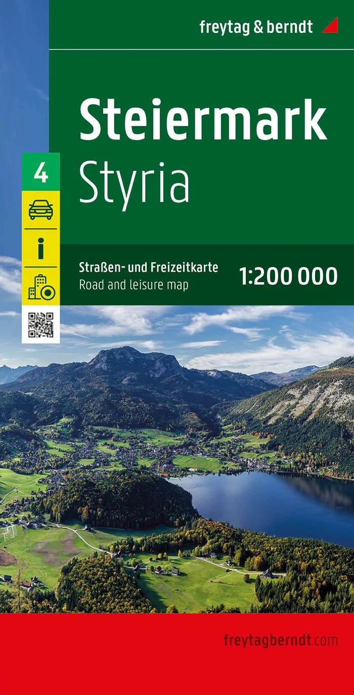 Stiria harta auto - Freytag
