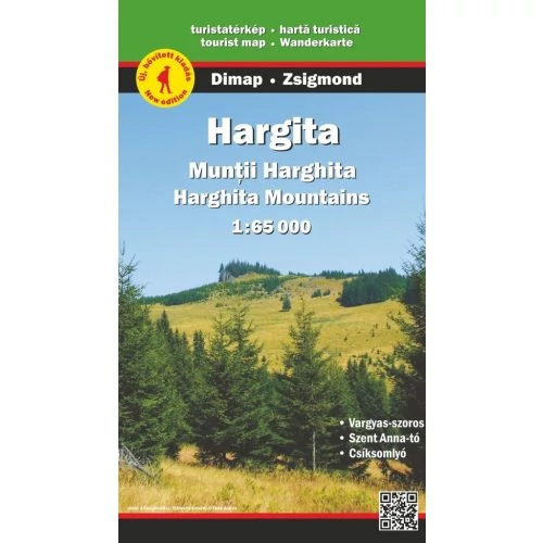 Hargita harta turistică 1:65 000